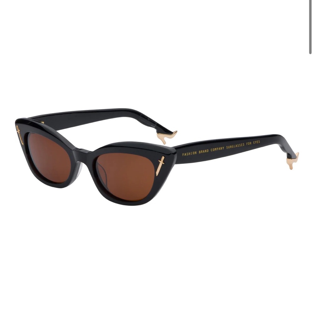 Fashion brand company dagger cat eye sunglasses